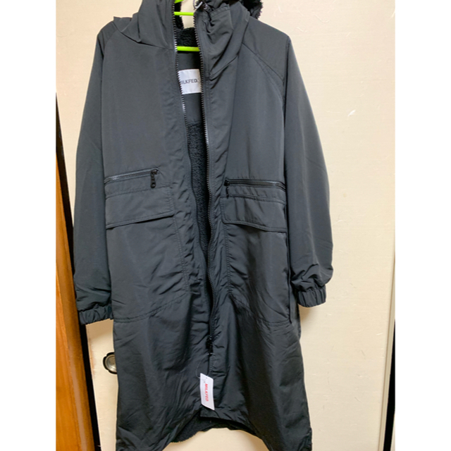 MILKFED.(ミルクフェド)の黒コート 専用 レディースのジャケット/アウター(ロングコート)の商品写真