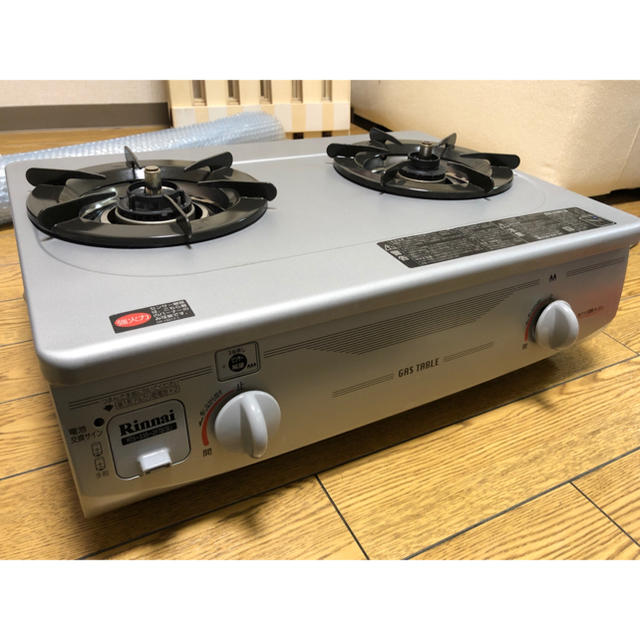 Rinnai - 送料込 2017年製 ガステーブル ガスコンロ 都市ガス グリル ...