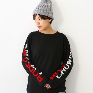 ロデオクラウンズワイドボウル(RODEO CROWNS WIDE BOWL)の完売品✩RODEO CROWNS✩RCWB✩ハーフロゴロングスリーブ Tシャツ(Tシャツ(長袖/七分))