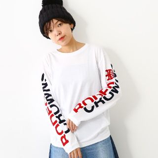 ロデオクラウンズワイドボウル(RODEO CROWNS WIDE BOWL)の完売品✩RODEO CROWNS✩RCWB✩ハーフロゴロングスリーブ Tシャツ(Tシャツ(長袖/七分))