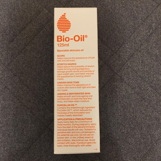 Bioil(バイオイル)のbio-oil 125ml バイオオイル 新品未開封 コスメ/美容のボディケア(ボディオイル)の商品写真