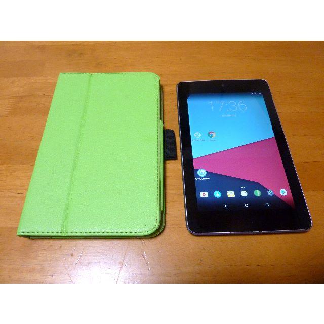 ASUS(エイスース)のASUS Nexus 7 (2012) 32GB WiFi カバー付き スマホ/家電/カメラのPC/タブレット(タブレット)の商品写真