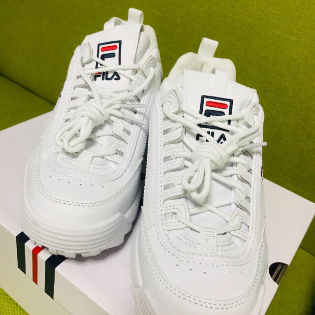 【FILA】DISRUPTER 2 ／25cm／WHITE