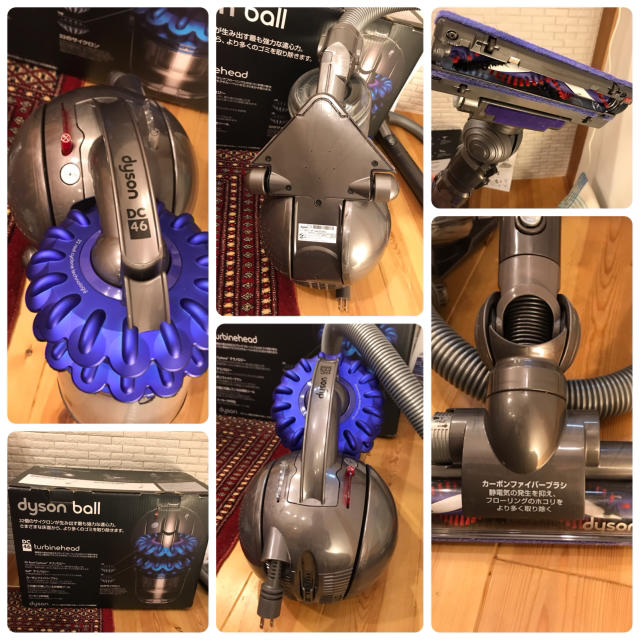 使用回数少)ダイソン DC46 掃除機 タービンヘッド BALL 使用回数少)ダイソン DC46 掃除機 タービンヘッド BALL