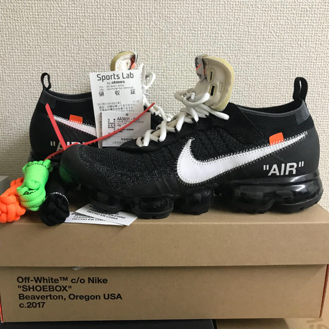 NIKE OFF WHITE THE TEN VAPOR MAX 27cm