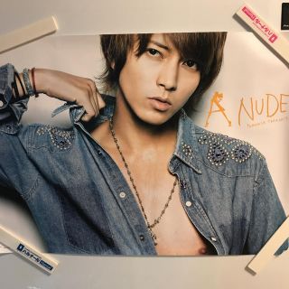 ヤマシタトモヒサ(山下智久)の山下智久 A NUDE ポスター(アイドルグッズ)