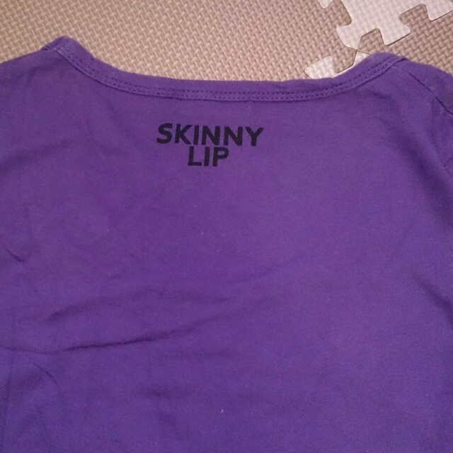 Skinny Lip(スキニーリップ)のﾊﾟｰﾌﾟﾙ♡Mｻｲｽﾞ値下げ❣❣ レディースのトップス(Tシャツ(半袖/袖なし))の商品写真