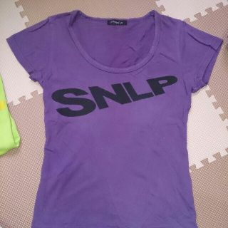 スキニーリップ(Skinny Lip)のﾊﾟｰﾌﾟﾙ♡Mｻｲｽﾞ値下げ❣❣(Tシャツ(半袖/袖なし))