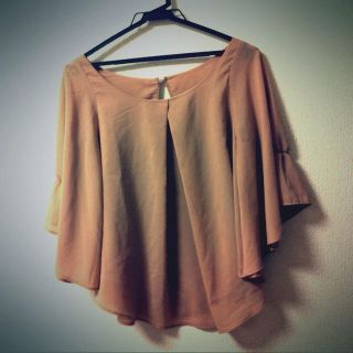 マウジー(moussy)のマウジードルマン◎シフォン素材(カットソー(長袖/七分))