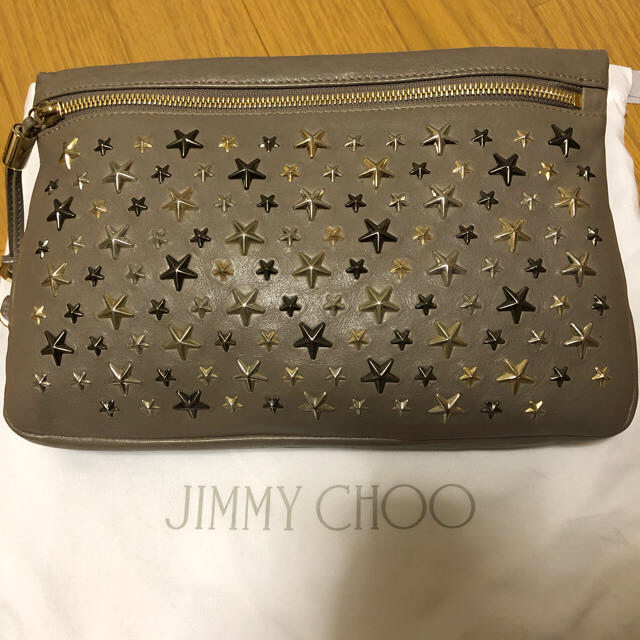 JIMMY CHOO】ZENA クラッチバッグ ジミーチュウ クラッチ - クラッチバッグ