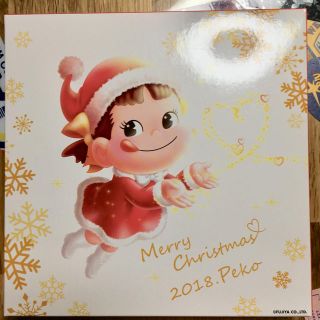 フジヤ(不二家)のペコちゃん2018年クリスマスお皿(食器)