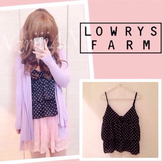 ローリーズファーム(LOWRYS FARM)の取置【sayasama】41372(キャミソール)