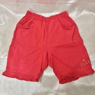 エル(ELLE)のELLE 子供用 ショートパンツ 80cm 赤 ズボン(パンツ/スパッツ)
