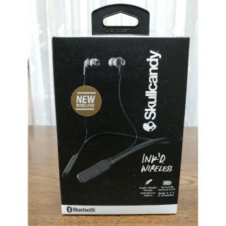 スカルキャンディ(Skullcandy)のskullcandy　ワイヤレス　イヤホン(ヘッドフォン/イヤフォン)