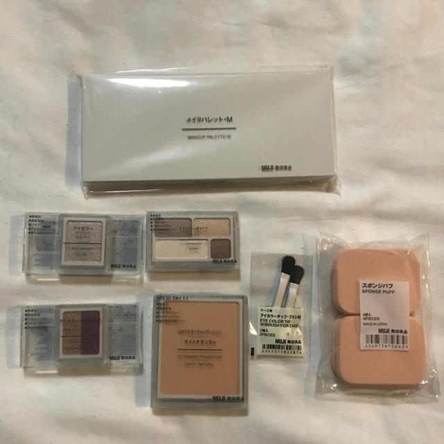 MUJI (無印良品)(ムジルシリョウヒン)の無印良品  メイクパレット コスメ/美容のキット/セット(コフレ/メイクアップセット)の商品写真