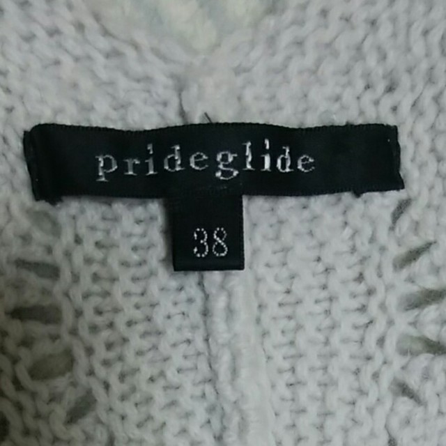 prideglide(プライドグライド)のプライドグライド☆リボンニットボレロカーディガン レディースのトップス(カーディガン)の商品写真