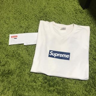 シュプリーム(Supreme)のsupreme newyork Yankees boxlogo tee(Tシャツ/カットソー(半袖/袖なし))