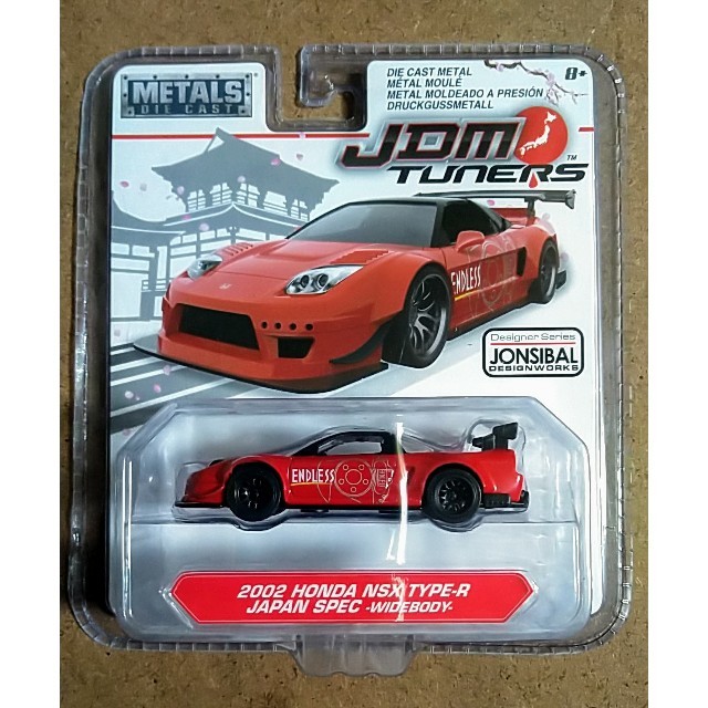 ホンダ(ホンダ)の新品未開封 Jada '02 HONDA NSX TYPE-R WIDEBODY エンタメ/ホビーのおもちゃ/ぬいぐるみ(ミニカー)の商品写真