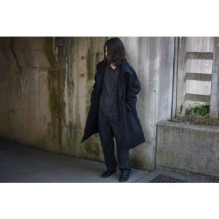 comoli 15aw フーデッドコート navy ネイビー サイズ1 コモリ