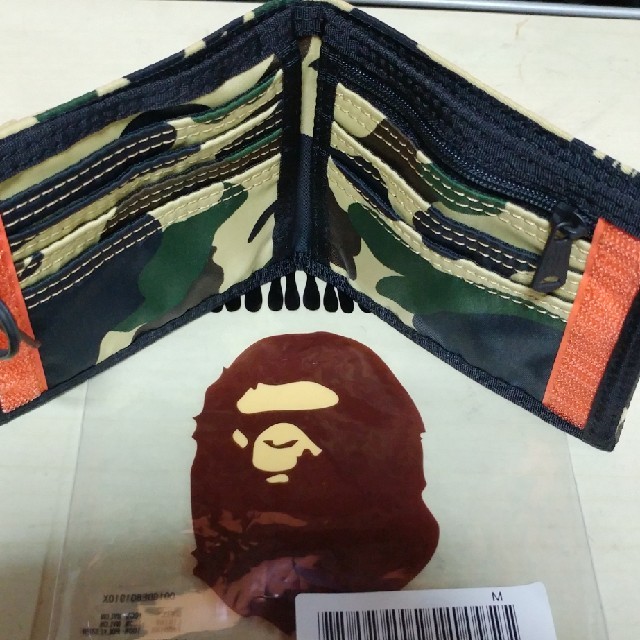 【 BAPE X PORTER 】1ST CAMO WALLET