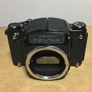 ペンタックス(PENTAX)のペンタックス67後期型  ウエストレベルファインダー  動作品  現状渡し(フィルムカメラ)
