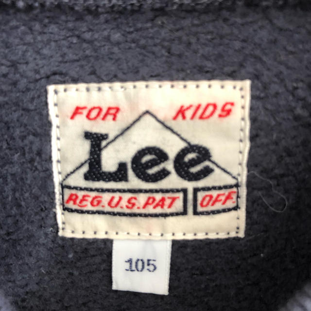 Lee(リー)のLee スウェット ネイビー リー 105cm キッズ/ベビー/マタニティのキッズ服男の子用(90cm~)(ジャケット/上着)の商品写真