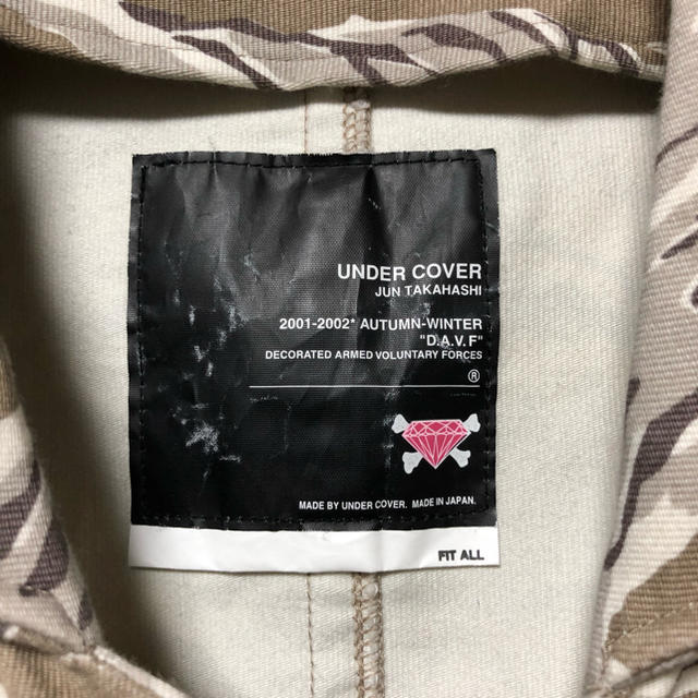 UNDERCOVER(アンダーカバー)のアンダーカバー ミリタリージャケット メンズのジャケット/アウター(ミリタリージャケット)の商品写真