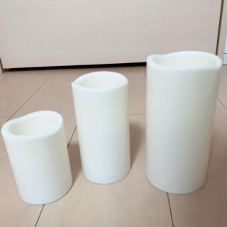 イケア(IKEA)の電気キャンドル(キャンドル)