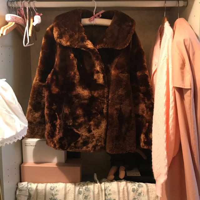 お値下げ????????france vintage fur coat.