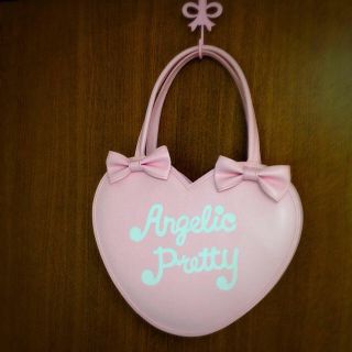 アンジェリックプリティー(Angelic Pretty)のアンプリ ハート♡ロゴバッグ(ハンドバッグ)