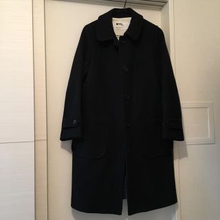 マーガレットハウエル MHL SOFT WOOL MELTON フーデッドコート