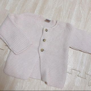 プチバトー(PETIT BATEAU)のプチバトー カーディガン 12m(カーディガン/ボレロ)