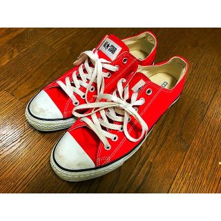 コンバース(CONVERSE)のconverse赤(スニーカー)