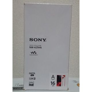 ウォークマン(WALKMAN)のaoil様専用SONY WALKMAN NW-A25HN 16GB イヤホン以外(ポータブルプレーヤー)