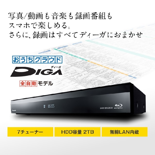 Panasonic DMR-BRX-2050 / 2018年・全自動録画モデル