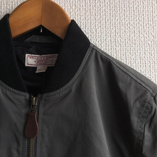 J.Crew(ジェイクルー)のWallace & Barnes MA-1 bomber jacket XS メンズのジャケット/アウター(フライトジャケット)の商品写真