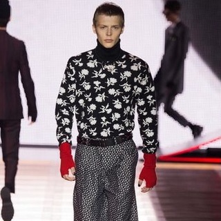 dior homme 16aw 薔薇 ニット