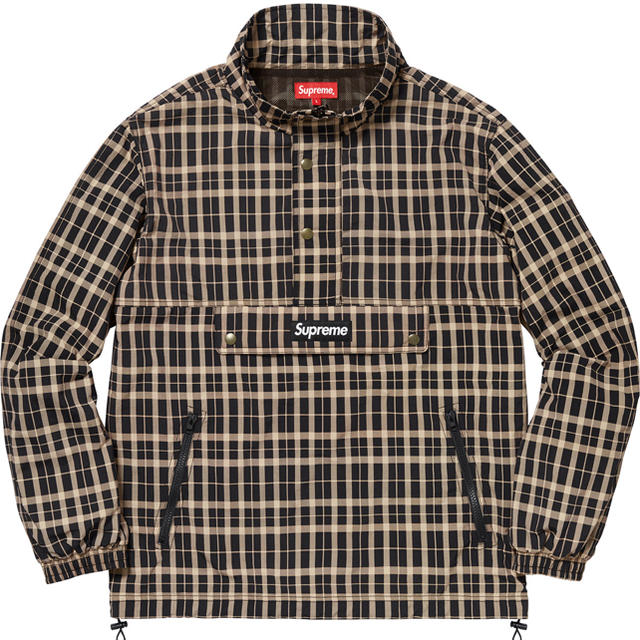 Supreme / Nylon Plaid Pullover 最終値下げナイロンジャケット