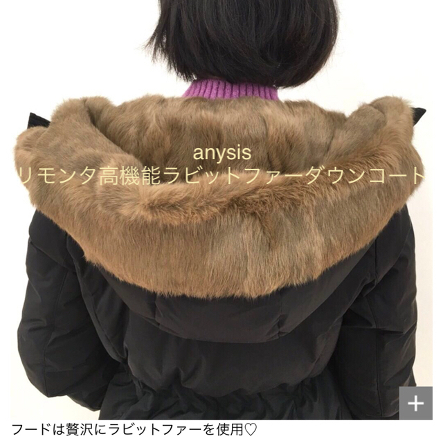 any sis 高機能ダウン ADS ファーフードプレミアム ダウンコート www