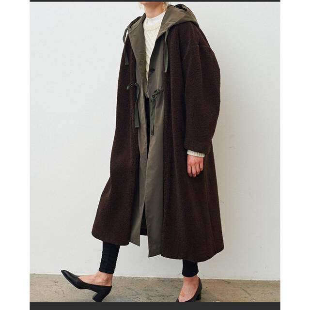 新年割引clane 18aw ボアミリタリーコート ジャケット/アウター