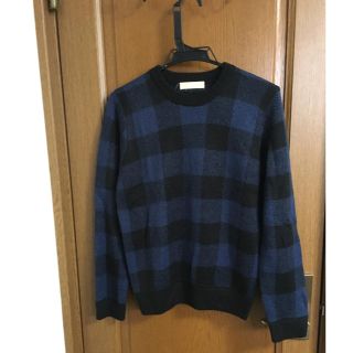 ビームス(BEAMS)の新品タグ付き  チェック ニット(ニット/セーター)