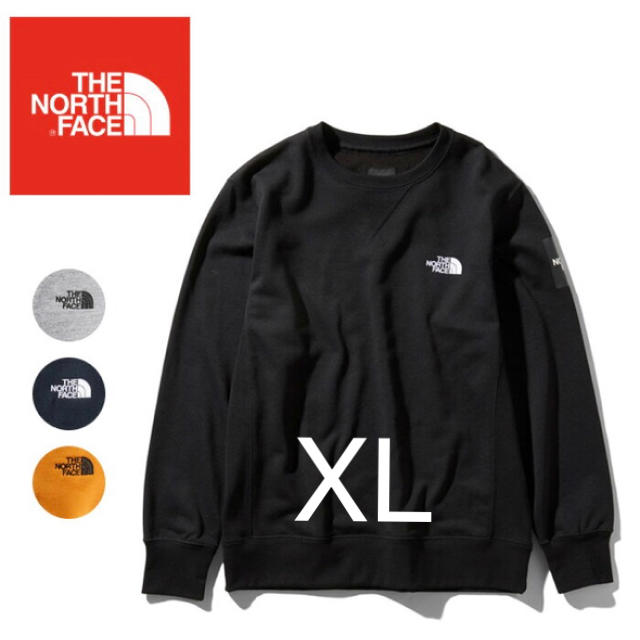 ノースフェイス Square Logo Crew NT11954 XL 定価スタート XL ノースフェイス スクエアロゴクルー THE NORTH