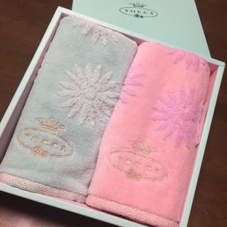 トッカ(TOCCA)の新品未使用♡TOCCA フェイスタオルセット UCHINOタオル 今治タオル(タオル/バス用品)