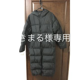 アディダス(adidas)の【adidas  ダウンベンチコート】黒 人気size 美品です！(ウェア)