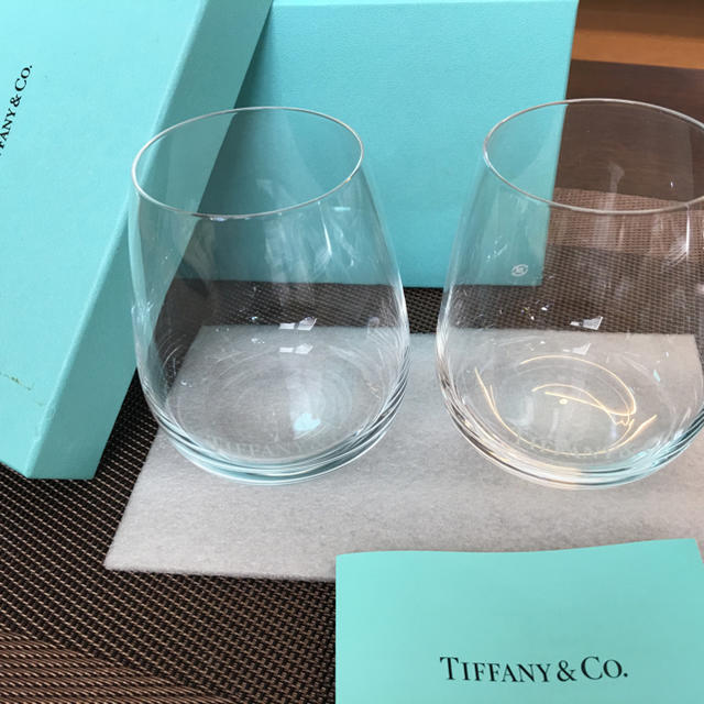 Tiffany & Co.(ティファニー)の新品  ティファニーペアグラス インテリア/住まい/日用品のキッチン/食器(グラス/カップ)の商品写真