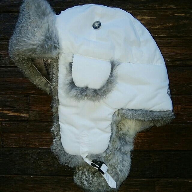 ラビットファーの帽子 メンズの帽子(ニット帽/ビーニー)の商品写真