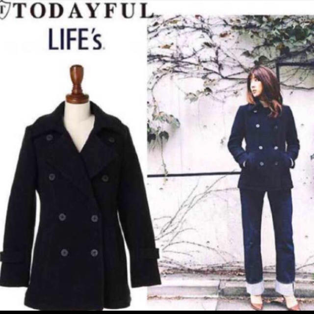 TODAYFUL(トゥデイフル)のtodayful♡Pコート レディースのジャケット/アウター(ピーコート)の商品写真