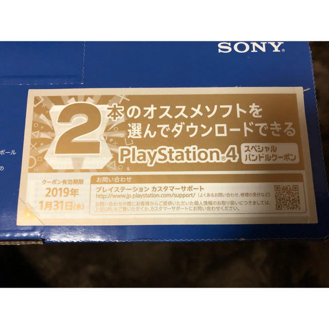 【送料無料】PlayStation4 500GB バンドルクーポン付