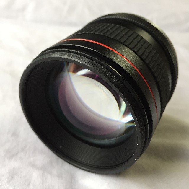 レンズ(単焦点)85mm F1.8　マニュアル単焦点レンズ！Nikon一眼レフカメラ対応！サード