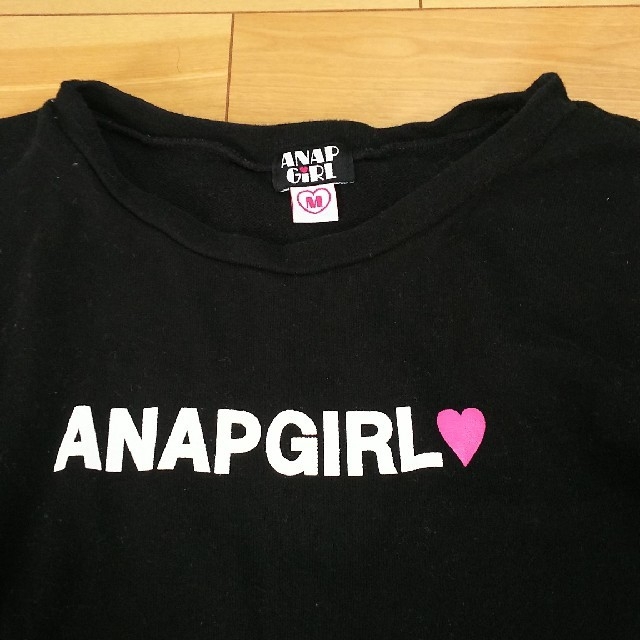 ANAP(アナップ)のANAP GIRL  スエットワンピース キッズ/ベビー/マタニティのキッズ服女の子用(90cm~)(ワンピース)の商品写真